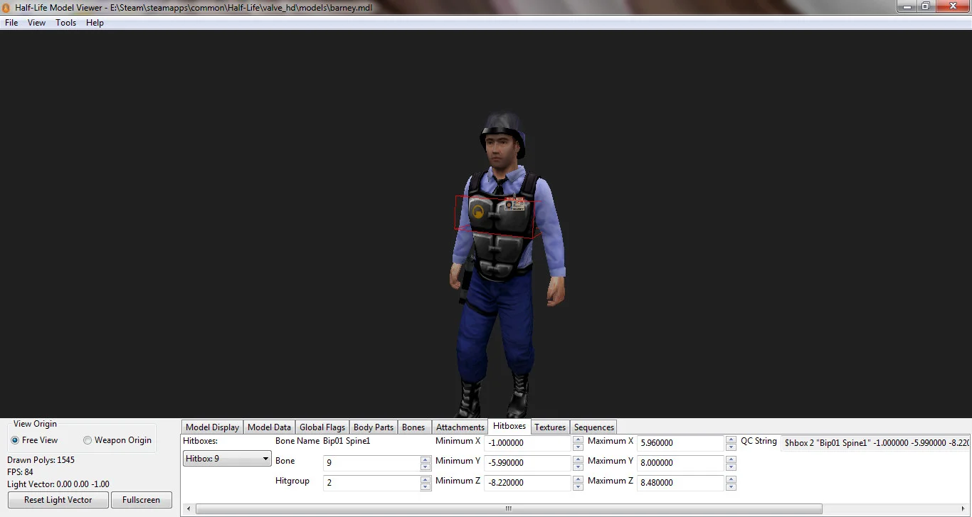 Half-life Model Viewer