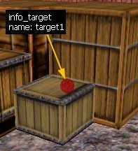 The camera's "look" will be directed towards this object