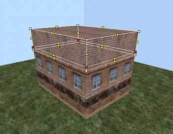 Lower the middle vertices down Lower the middle vertices down