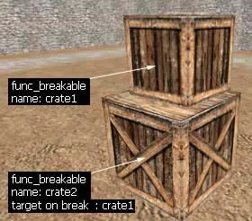 The task is to break the bottom drawer, the top one would also collapse The task is to break the bottom drawer, the top one would also collapse