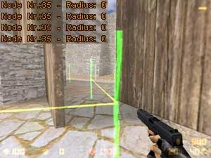 Setting a zero radius for waypoints in narrow passages Setting a zero radius for waypoints in narrow passages
