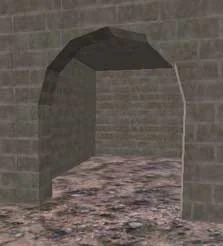 By removing the lower brushes, we get an arch By removing the lower brushes, we get an arch