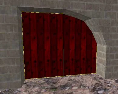 We create 2 blanks for future gate leaves We create 2 blanks for future gate leaves