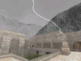 Lightning on the De_Aztec map