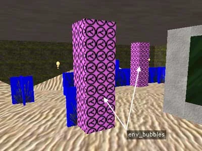 This is how the bubbles look in the editor