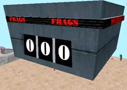 This is what the frag counting board will look like in the game