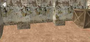 A hump near the wall and drawer, Fig. 4