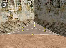 Hillock in the corner, Fig. 3
