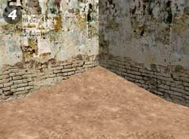 Hillock in the corner, Fig. 4