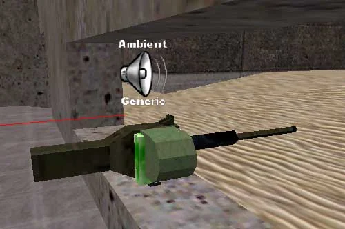 Creating a machine gun and firing sound