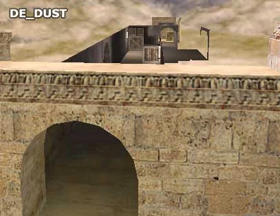 Transparent ceilings on de_dust