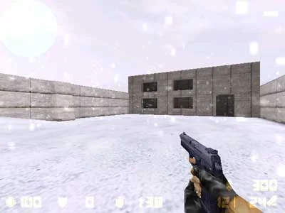 This is what snow will look like in the game