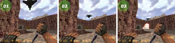 This is what an airstrike will look like in the game