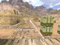 De_Dust. Length of passage from control base