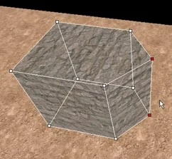 Incorrect action with vertices (3D view)