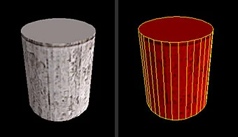 Cylinder with 32 sides Cylinder with 32 sides