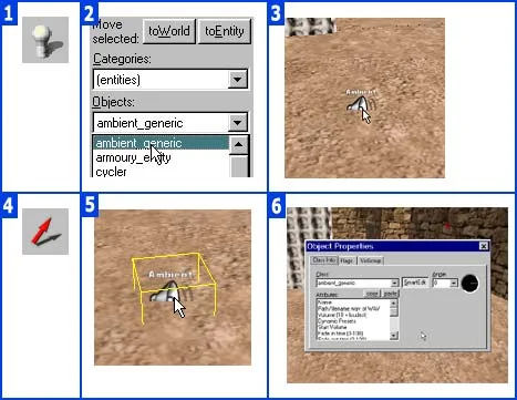 Create a point object in 3D view