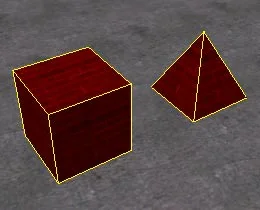 Turning a cube into a pyramid Turning a cube into a pyramid