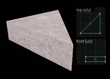 Wedge object Wedge object
