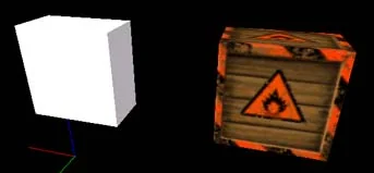 Error Invalid texture for the object on the left Error Invalid texture for the object on the left