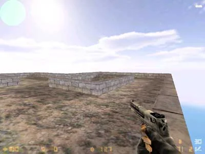This is what the map looks like in the game