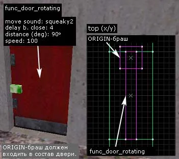 Determining the location of the ORIGIN brush