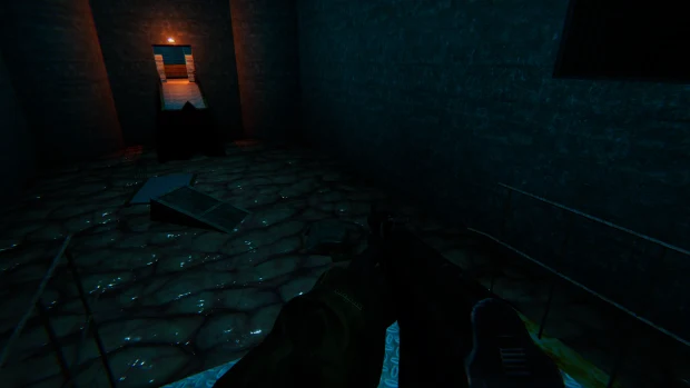 
A level with parkour elements


