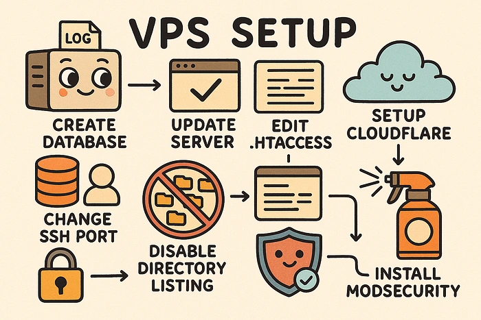 How I setup my VPS servers