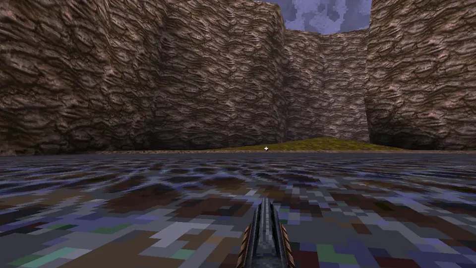 LibreQuake in-game screenshot