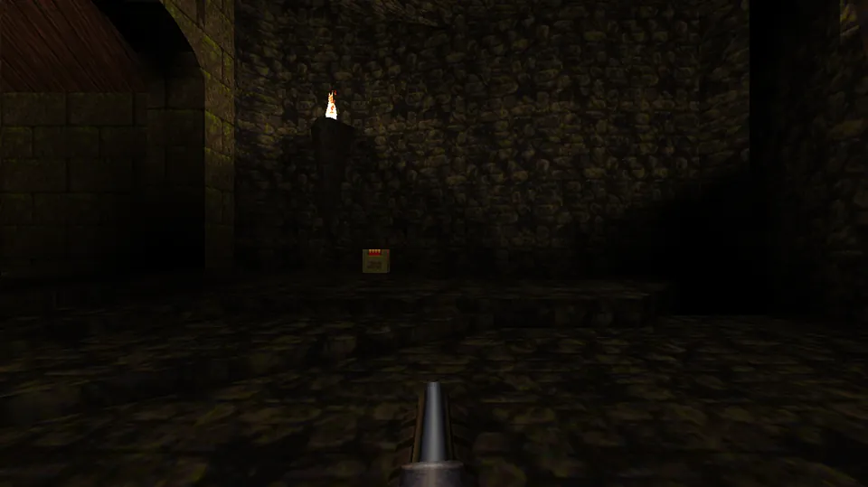 Quake Shareware in-game screenshot